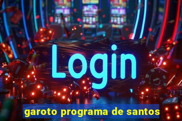 garoto programa de santos